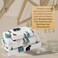 AMAJY Rustic Style Woodland Bear Pine Tree Pinecone Ultra Soft Cabin Lodge Decor Bed Sheet and Pillowcase Set Queen US Standard