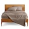 Bare Home Split King Sheet Set 1800 UltraSoft Microfiber Bed Sheets Double Brushed Deep Pockets Easy Fit 5 Piece Set Bedding Sheets Pillowcases Split King Taupe