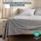Bare Home Super Soft Fleece Sheet Set Queen Size Extra Plush Polar Fleece NoPilling Bed Sheets All Season Cozy Warmth Queen Light Grey