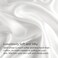 BEDELITE Satin Fitted Sheet and Pillowcases Set Luxury Soft Similar to Silk Bottom Bed Sheet with Elastic Corner Straps Deep Pocket up to 15 Inch 1 Fitted Sheet and 2 PillowcasesQueenWhite