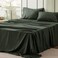 Bedsure Queen Sheet Set 4 Pieces Soft Queen Size Sheets Breathable Cooling Hotel Luxury Easy Care Polyester Microfiber Bedding for Kids Women Men Olive Green