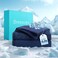Breescape Cooling Sheets King Size BlendTek Dry Cool Technology Cooling Bed Sheets for Hot Sleepers and Night Sweats QMax046 Tech King Sheet Set Deep Pocket Up to 18 Twilight Blue