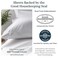 California Design Den 6Pc Queen Size Sheet Set with 4 Pillowcases 400 Thread Count 100 Cotton Sheets Sateen Weave Deep Pocket Bedsheets Set Light Grey