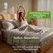 Cariloha Resort 4Piece Sateen Sheet Set Harbor Gray King Viscose Material Allergy Resistant Naturally ThermalRegulating Extra Soft Cooling Sheets for Hot Sleepers