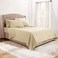 Clara Clark Cal King Sheets 6 Piece Set Hotel Luxury Sheets for Cal King Size Bed Super Soft Bedding Set Cal King Size Beige Cream