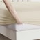 Clara Clark Cal King Sheets 6 Piece Set Hotel Luxury Sheets for Cal King Size Bed Super Soft Bedding Set Cal King Size Beige Cream