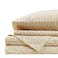 Comfort Spaces 100 Cotton Sheet Set Breathable Lightweight Soft with 14 Elastic Pocket Fits up to 16 Mattress All Season Cozy Bedding Matching Pillow Case King Diamond Tan 4 Piece