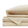 Comfort Spaces 100 Cotton Sheet Set Breathable Lightweight Soft with 14 Elastic Pocket Fits up to 16 Mattress All Season Cozy Bedding Matching Pillow Case King Diamond Tan 4 Piece