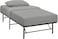 Cottingon 4 Piece Cot Mattress Sheet Set 25X75 Egyptian Cotton Soft Sheets Fits 4 to 7 Inch Deep Pocket for NarrowCamper RV Bunk Tri Fold Mattress Light Grey