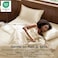 CozyLux Satin Sheets Full Size Sheets Silky Soft Bedding Similar to Silk 4 Piece Sheet Set for Hair and Skin Deep Pocket with AllAround Elastic Home Decor for Bedroom Champagne