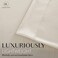 Danjor Linens Bed Sheet Set Cal King for Hot Sleepers Hotel Premium Sheets with 4 Pillowcases Lightweight Brushed Microfiber Deep Pockets Breathable Cooling 6 Piece Bedding Sets Cream