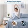 Degrees of Comfort Coolmax Cooling Bed Sheets Queen Size for Hot Sleepers Moisture Wicking Sheet Set for Night Sweats Deep Pocket Ultra Soft Cozy for All Seasons Light Blue 4 Pieces
