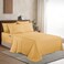 Elegant Comfort 1500 Premium Quality 6Piece Bed Sheet Set 1824 Inch Extra Deep Pocket Smart Storage Pockets Wrinkle Free Ultra Soft 6PC Extra Deep Pocket Sheets California King Gold