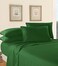 Elegant Comfort Luxury Quality Microfiber 4Piece 1500 Premium Hotel Sheet SetWrinkle Resistant All Around Elastic Fitted Sheet Deep Pocket up to 16 Full Hunter Green
