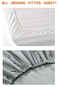 Elegant Comfort Luxury Soft 1500 Premier Hotel Quality 4Piece Sheet Wrinkle and Fade Resistant Bedding Set Deep Pocket up to 16inch Queen Lavender