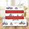 Elegant Comfort Luxury Soft Bed Sheets Holiday Pattern 1500 Premium Hotel Quality Microfiber Softness Wrinkle and Fade Resistant 6Piece Bedding Set Queen Bungalow