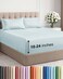 CGK Unlimited Extra Deep King Sheet Set 4 Piece Breathable Cooling Bed Sheets Easily Fits 18 to 24 inch Mattress Ultra Soft Wrinkle Fade Free w Extra Deep Pockets Comfy Hotel Luxury Bedding Ice Blue