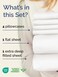 CGK Unlimited Extra Deep Queen Sheet Set 6 Piece Breathable and Cooling Sheets Hotel Luxury Bedding for Women Men Kids Teens Easy Secure Fit Soft and Wrinkle Free Extra Deep Pockets Antique White