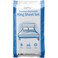 ForPro Professional ForPro Premium Disposable Sheet Set 4PC King Size Bedding for Travel Includes Bed Sheet Duvet Cover and Two Pillowcases White