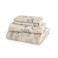 JSD Beige Floral Cotton Queen Sheet Set 300 Thread Count Sateen Sheets Soft Breathable Silky Deep Pocket OekoTex Certified