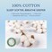 JSD Beige Floral Cotton Queen Sheet Set 300 Thread Count Sateen Sheets Soft Breathable Silky Deep Pocket OekoTex Certified