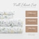 Linen Market DoubleBrushed Patterned Microfiber Full Sheet Set 4 Piece OekoTEX Certified Ultra Soft WrinkleFree 16 Deep Pocket Sheets Easy Care Full Size Wildflower Light Blue