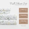 Linen Market DoubleBrushed Patterned Microfiber Full Sheet Set 4 Piece OekoTEX Certified Ultra Soft WrinkleFree 16 Deep Pocket Sheets Easy Care Full Size Wildflower Light Blue