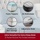 Mellanni Extra Deep Queen Sheets 4 PC Iconic Collection Bedding Hotel Luxury Ultra Soft Cooling Bed Sheets Wrinkle Fade Stain Resistant Queen Spa Blue