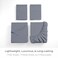 Mellanni Full Sheets Set 4 PC Iconic Collection Bedding Hotel Luxury Extra Soft Cooling Bed Sheets Wrinkle Fade Stain Resistant Full Mineral Gray