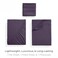 Mellanni Twin Sheets Set 3 PC Iconic Collection Bedding Hotel Luxury Extra Soft Cooling Bed Sheets Wrinkle Fade Stain Resistant Twin Purple