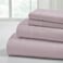 Modern Threads Soft Microfiber Solid Sheets Luxurious Microfiber Bed Sheets Includes Flat Sheet Fitted Sheet with Deep Pockets Pillowcases Dusty Mauve Full