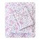 Mooreeke Cozy Vintage Microfiber Printed Queen Sheet Set Soft Breathable Percale Cotton Floral Bed Sheets with Deep Pocket NonSlip Fitted Design Pink Purple Flowers Pattern