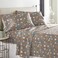 Pointehaven Heavy Weight Flannel Sheet Set Twin Snow FlakesTan Warm Cozy 100 Cotton Flannel PreShrunk 170 GSM Deep Pockets Easy Fit Elastic All AroundComfy Double Brushed
