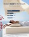 REST Evercool Cooling Sheet Set King Size Snow Ivory Breathable Bed Sheets for Hot Sleeper and Night Sweats with Pillowcases with Ionic SelfCleaning Silver Yarn for Sensitive Skin 4PCS