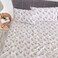 RUVANTI 100 Cotton Percale Sheets King Size Crisp Cooling Bed Sheets for Hot Sleepers Deep Pocket 16 Soft Breathable Durable HotelStyle 4 Piece Set Floral Bliss
