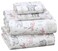 RUVANTI Flannel Sheets Queen Size 100 Cotton Double Brushed Bed Sheets Deep Pockets 16 Inches Queen Sheet Set All Seasons Breathable Extra Soft Warm Cozy 4 Piece Wildwood Tapestry