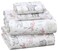 RUVANTI Flannel Sheets Queen Size 100 Cotton Double Brushed Bed Sheets Deep Pockets 16 Inches Queen Sheet Set All Seasons Breathable Extra Soft Warm Cozy 4 Piece Wildwood Tapestry