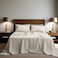 Simple&Opulence SimpleOpulence 100 Linen Sheets King Size Set 4 Pcs Natural French Linen Bed Sheets Breathable Soft Durable Bedding Set for All Season Linen King