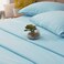 SONORO KATE Bed Sheet Set Super Soft Microfiber 1800 Series Luxury Egyptian Sheets 16Inch Deep PocketWrinkle and Hypoallergenic3 Piece Spa Blue Twin XL