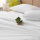 SONORO KATE Bed Sheet Set Super Soft Microfiber 1800 Series Luxury Egyptian Sheets 18Inch Deep Pocket Wrinkle and Hypoallergenic3 PieceTwin XL White
