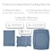 Southshore Fine Living Inc 6Piece Cal King Size Sheets Set 21Inch Deep Pocket California King Sheet Set Deep Pocket Fitted Sheet Blue Pillow Covers Pillowcases Set of 4 Coronet Blue Sheets
