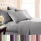 Southshore Fine Living Inc Extra Deep Pocket Queen Sheet Set Fits Up to 21 Inches 6 Piece Microfiber Bed Sheets Queen Size Pet Hair Resistant Bedding Soft Hotel Quality Microfiber Steel Grey