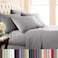 Southshore Fine Living Inc Extra Deep Pocket Queen Sheet Set Fits Up to 21 Inches 6 Piece Microfiber Bed Sheets Queen Size Pet Hair Resistant Bedding Soft Hotel Quality Microfiber Steel Grey
