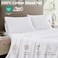 SUPREME ELEGANCE 4 Pcs 100 Cotton Queen Sheet Set Arctic White Percale Weave Cooling Crisp Bed Sheets Breathable Cotton Bedding Deep Pocket Fitted Sheet Juego De Sbanas Queen