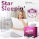 TEXAS LINEN CO Egyptian Cotton Sheets Queen Size Set Luxury 1200 Series High Thread Count Egyptian Cotton Queen Sheets 4 PC White 17 Deep Pocket Soft Hotel Bedding Star Sleepin Collection