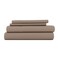 Linen Market Brushed Microfiber Twin Sheet Set 3 Piece OekoTEX Certified Ultra Soft WrinkleFree 16 Deep Pocket Sheets Easy Care Twin Size Taupe