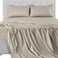 LDC LUX LUX Dcor King Sheet Set 6 Piece UltraSoft Microfiber Bed Sheets with Flat Sheet 16 Inches Deep Pocket Fitted Sheet Pillowcases Cooling Breathable Hotel Luxury OekoTEX Taupe