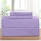 Elegant Comfort Luxurious Bed Sheets Set on Amazon 1500 Premier WrinkleFade and Stain Resistant 4Piece Bed Sheet Set Deep Pocket King Lilac