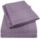 Sweet Home 1500 Supreme Collection Queen Sheet Sets Plum Luxury Hotel Bed Sheets and Pillowcase Set for Queen Mattress Extra Soft Elastic Corner Straps Deep Pocket Sheets Queen Plum