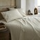 Whisper Organics 100 Organic Flannel Sheets King Size GOTS Certified 100 Cotton Flannel Sheets Set with Comfortable Soft Brushed Finish Deep Pocket 1 Flat 1 Fitted 2 Pillowcases Natural King